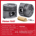 Auto Parts Diesel Nissan Engine Piston TD27 12010-43G02